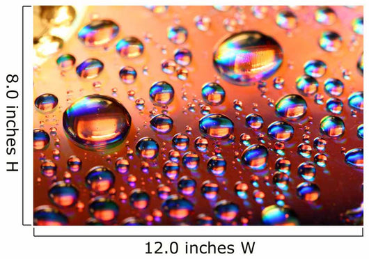 Multicolored Waterdrops