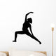 Yoga Silhouettes Wall Decal