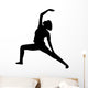 Yoga Silhouettes Wall Decal