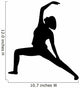 Yoga Silhouettes Wall Decal