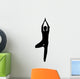 Yoga Silhouettes Wall Decal