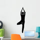 Yoga Silhouettes Wall Decal