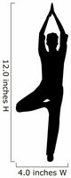 Yoga Silhouettes Wall Decal