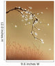Oriental Style Painting Plum Blossom Wall Mural