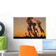 Industrial Sunset Wall Decal