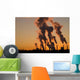 Industrial Sunset Wall Decal