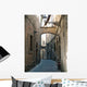 'Via della torre' in the old town of Pistoia, Tuscany, Italy Wall Mural