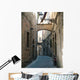 'Via della torre' in the old town of Pistoia, Tuscany, Italy Wall Mural