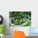 Little Lake with Green Wall Decal