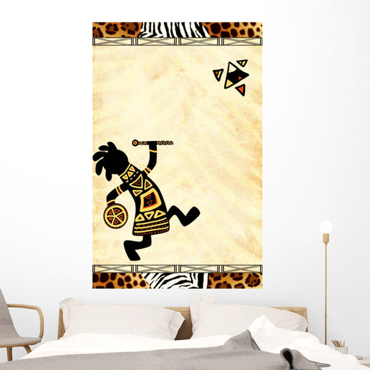 African National Patterns Wall Mural