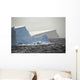 Icebergs Rough Waters Wall Decal