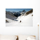 Descente à Ski Wall Mural