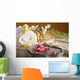 aromatherapy and spa concept-aromaterapia e spa Wall Mural