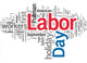 USA Labor Day Wall Decal