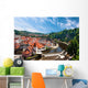 View on medieval town Cesky Krumlov Wall Mural