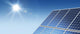 Solar panels panorama sun flare Wall Mural