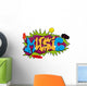Graffiti Music Wall Decal