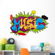 Graffiti Music Wall Decal