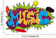 Graffiti Music Wall Decal