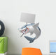 shark sign Wall Decal