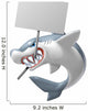 shark sign Wall Decal