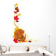 Autumn Turkey Border Wall Decal