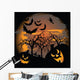 Scary Halloween Wall Mural