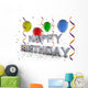 Happy Birthday Wall Mural