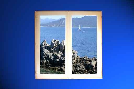 Fenetre Sur Mer Wall Decal