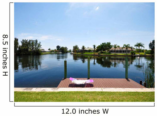 Liege Am Kanal Florida Cape Coral Wall Mural