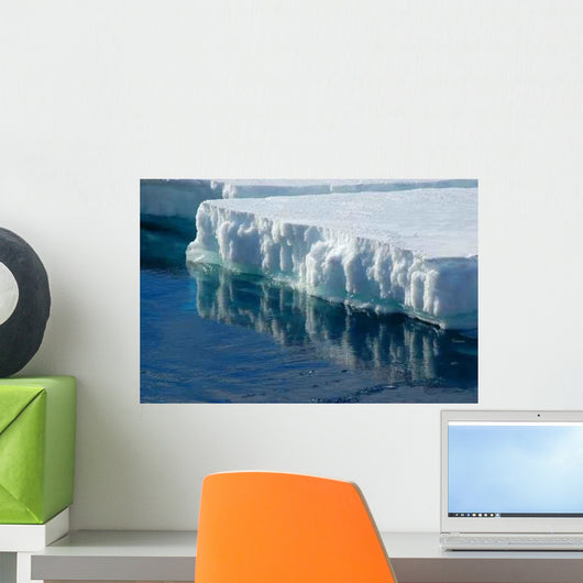 Reflecting Ice Floe Wall Decal
