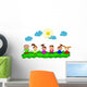 Vector Happy Kids Wall Mural