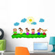 Vector Happy Kids Wall Mural