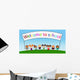 Vector Happy Kids Wall Mural