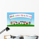 Vector Happy Kids Wall Mural