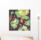 Illustration with Rabbits and Wall Decal
