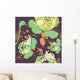 Illustration with Rabbits and Wall Decal