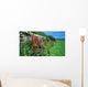 flower bed, crail, scotland Wall Mural