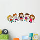 Vector Happy Kids Wall Mural