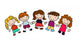 Vector Happy Kids Wall Mural