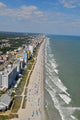Aerial Myrtle Beach Coastline