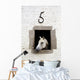 White Horse Wall Mural