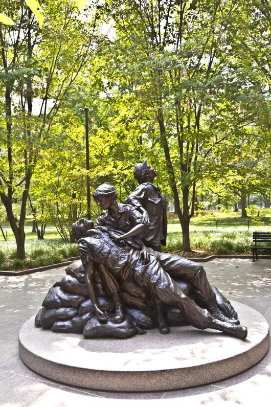 Memorial Statues to Vietnam