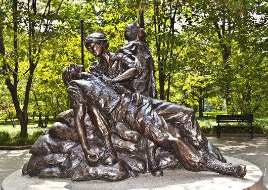 Memorial Statues to Vietnam