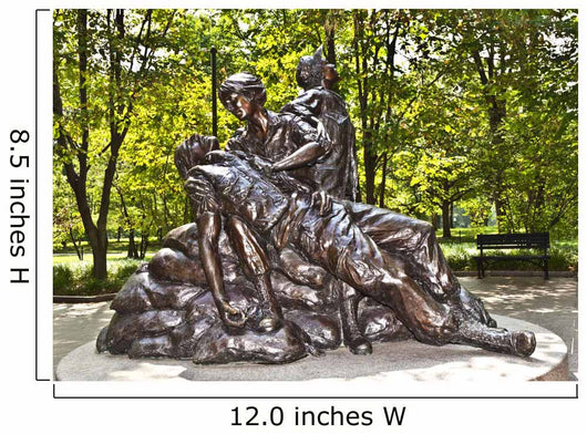 Memorial Statues to Vietnam