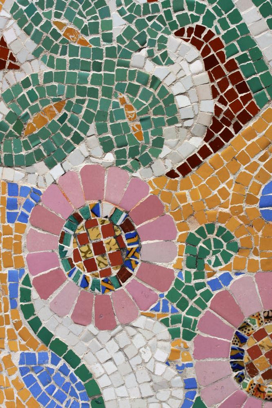 Mosaic Wall Mural