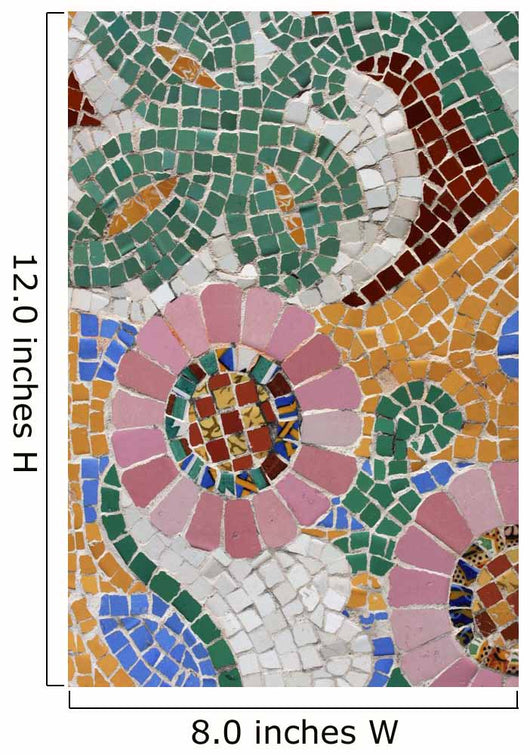 Mosaic Wall Mural