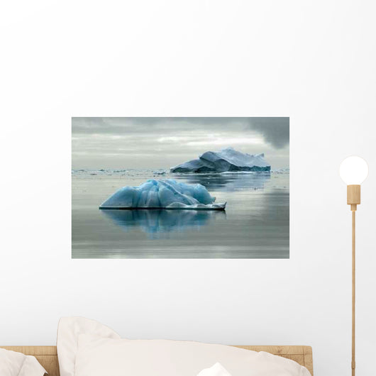 Two Icebergs Wall Decal