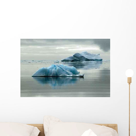 Two Icebergs Wall Decal