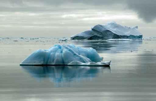 Two Icebergs Wall Decal